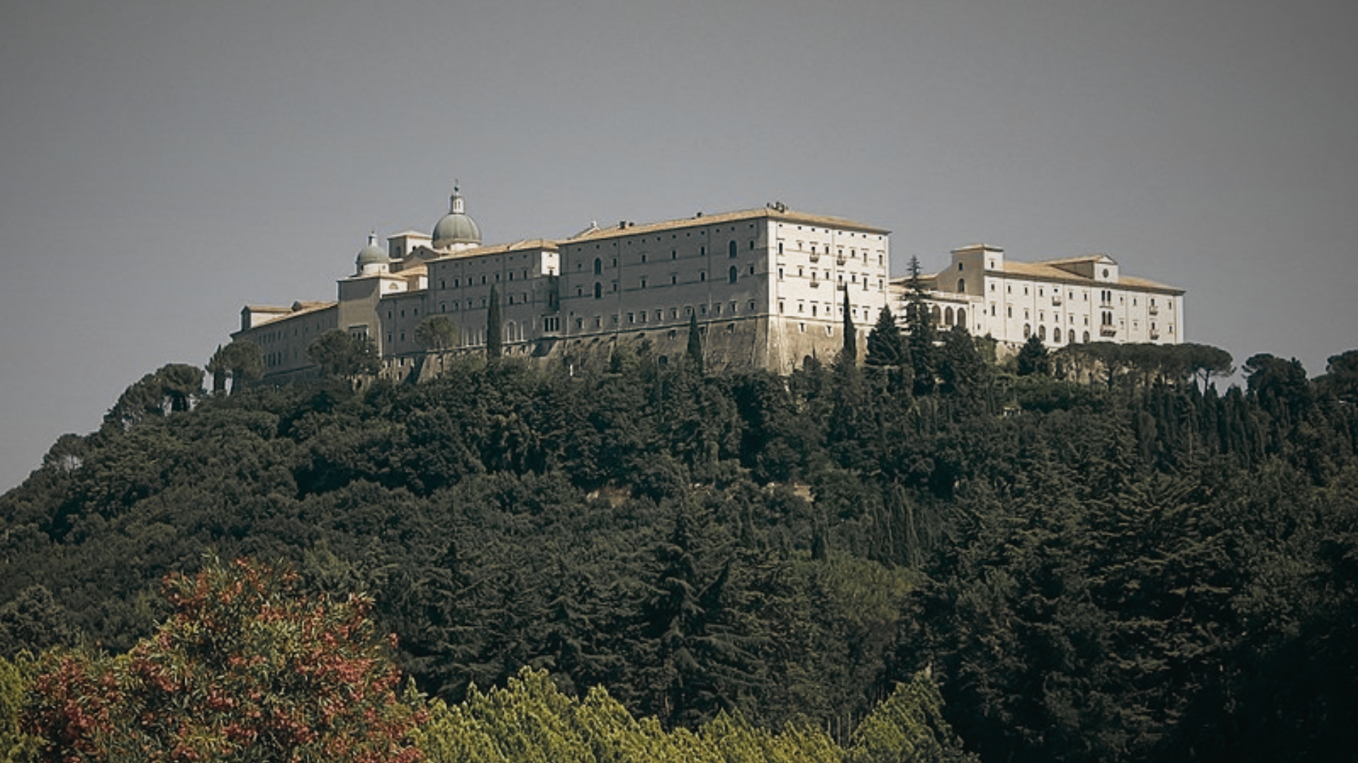 Foto atual da Abadia do Monte Cassino