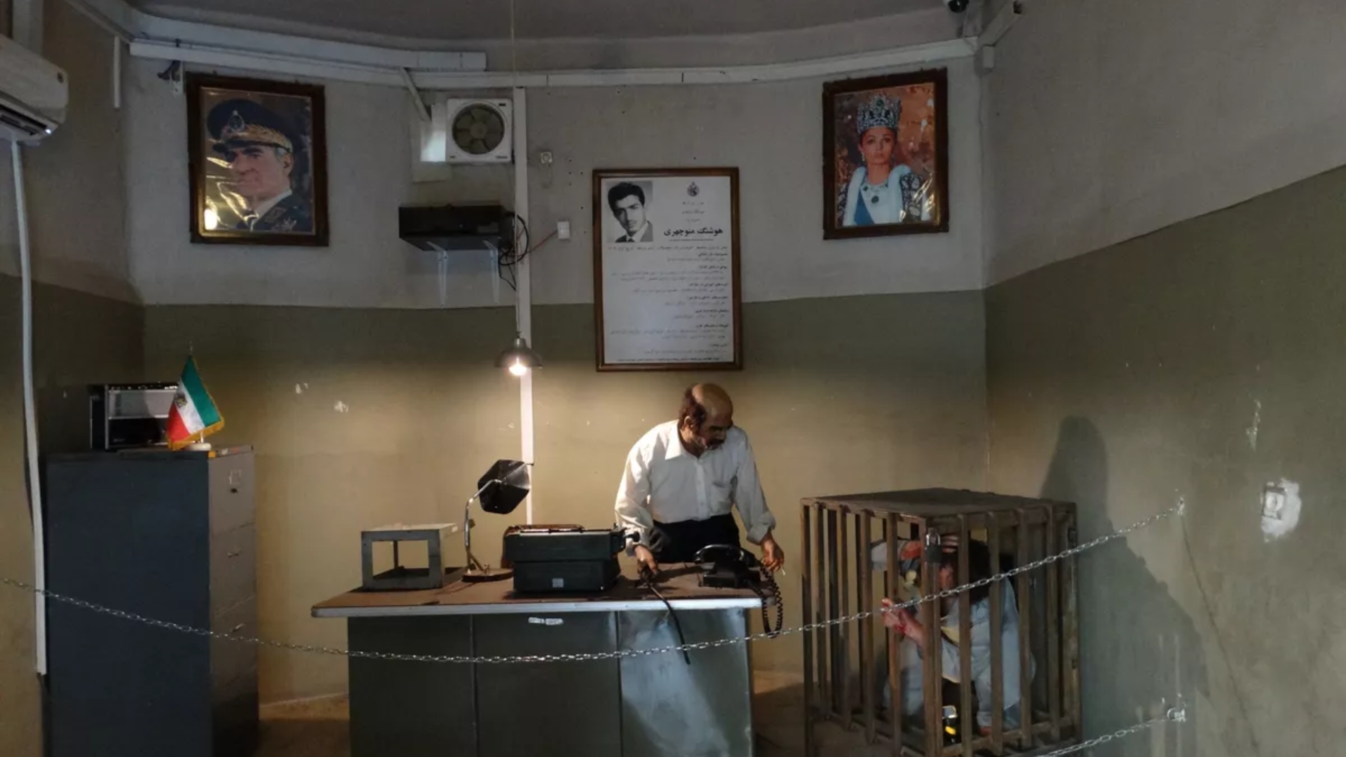 Museu da Tortura de Ebrat: o prédio funcionou como centro de tortura da SAVAK até 1979.