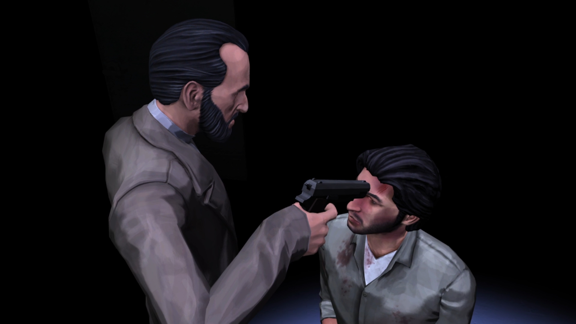 Representação do torturador Asadollah Lajevardi
